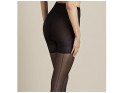 Tights with stitching wide thigh and hip correction belt - 2