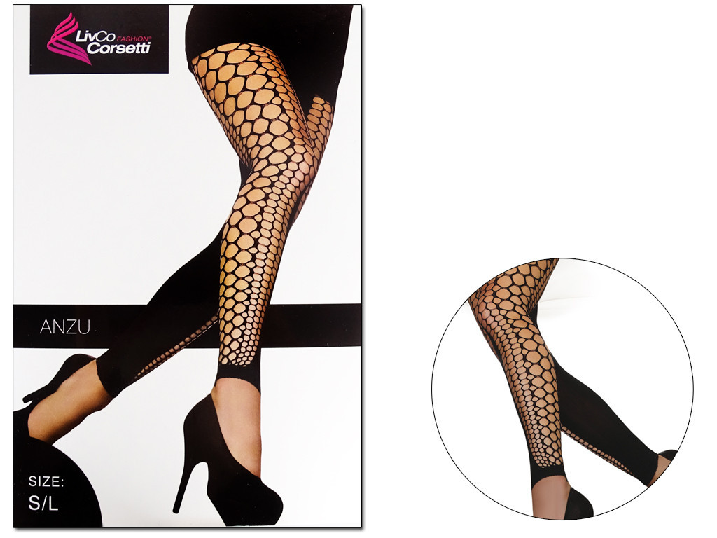 Schwarze durchbrochene Frauenleggen Leggings Leggings der Leggings der Leggings - 3