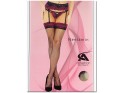 Cabaret stockings with lace small mesh - 1