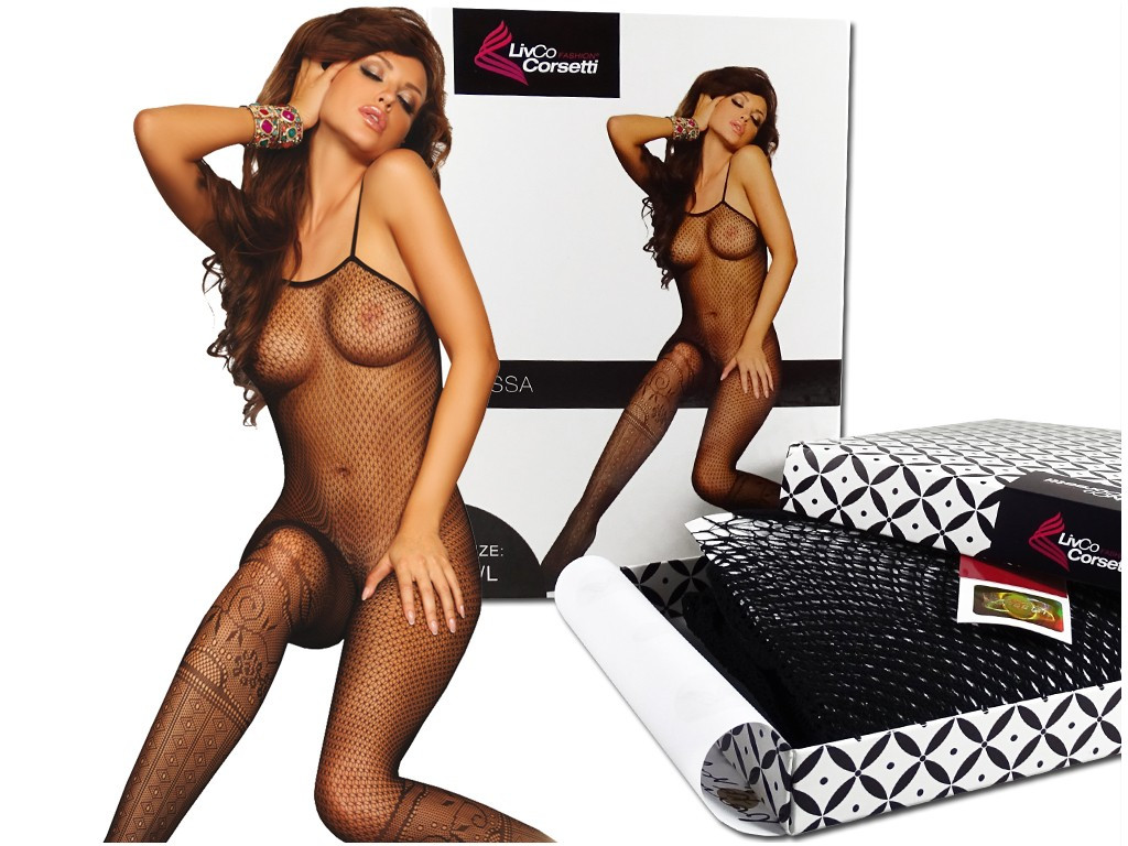 Black female bodystocking erotic cabaret - 5