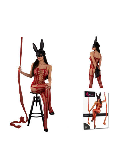 Bordeaux bodystocking ladies' erotic underwear - 4