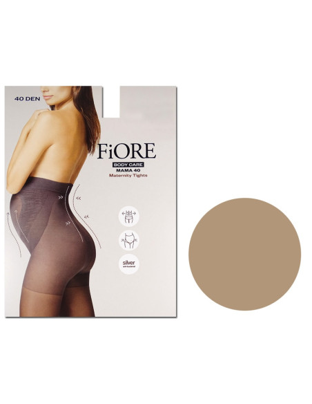 Microfibre maternity tights 40 den Fiore - 3 Microfibre maternity tights 40 den Fiore - 3