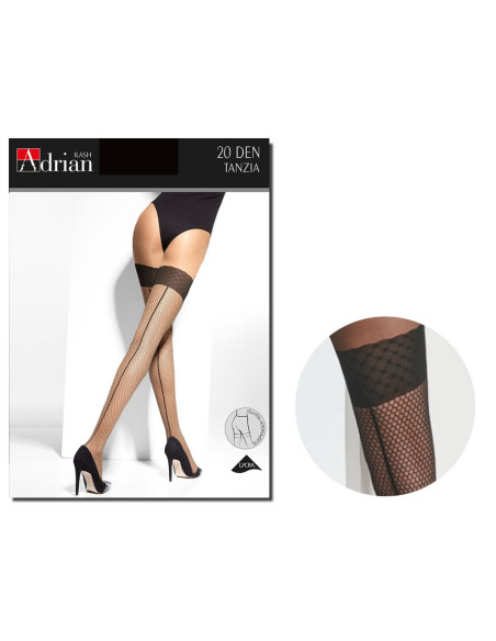 Colanți de 20 de denari precum ciorapii cu plasă - 4