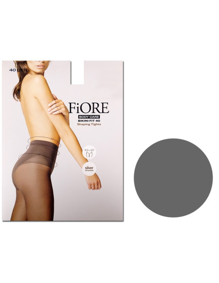 Bikini tights gently flattening the belly 40 den - 4 Bikini tights gently flattening the belly 40 den - 4