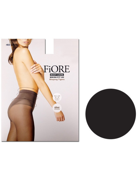 Bikini tights gently flattening the belly 40 den - 5 Bikini tights gently flattening the belly 40 den - 5