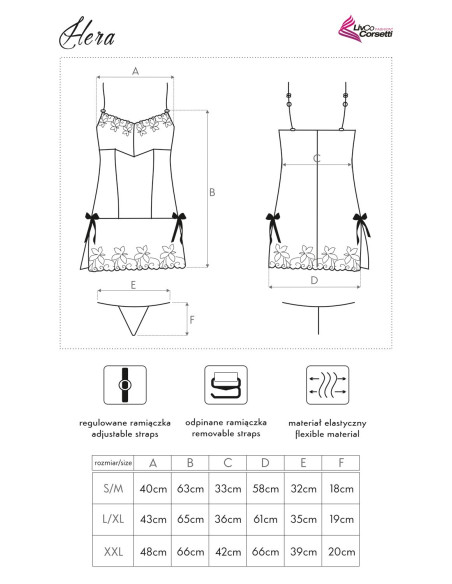Sexy čierna priehľadná erotická košieľka s čipkou - 7