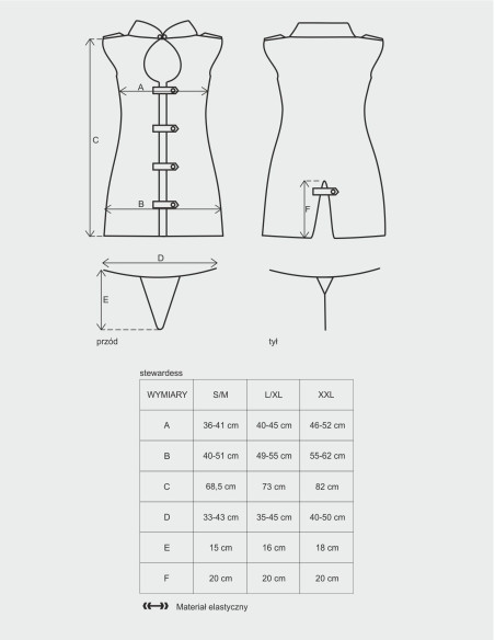 Habiller l'hôtesse de l'air en costume Sous-vêtements érotiques obsessionnels - 7
