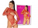 Red female body cabaret erotic underwear - 3