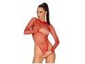Red female body cabaret erotic underwear - 1
