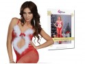 Canned red Christmas bodystocking - 4