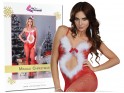 Canned red Christmas bodystocking - 6