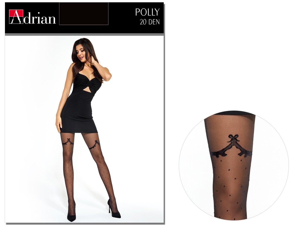 Tights like dotted stockings with the Adrian pattern. - 3