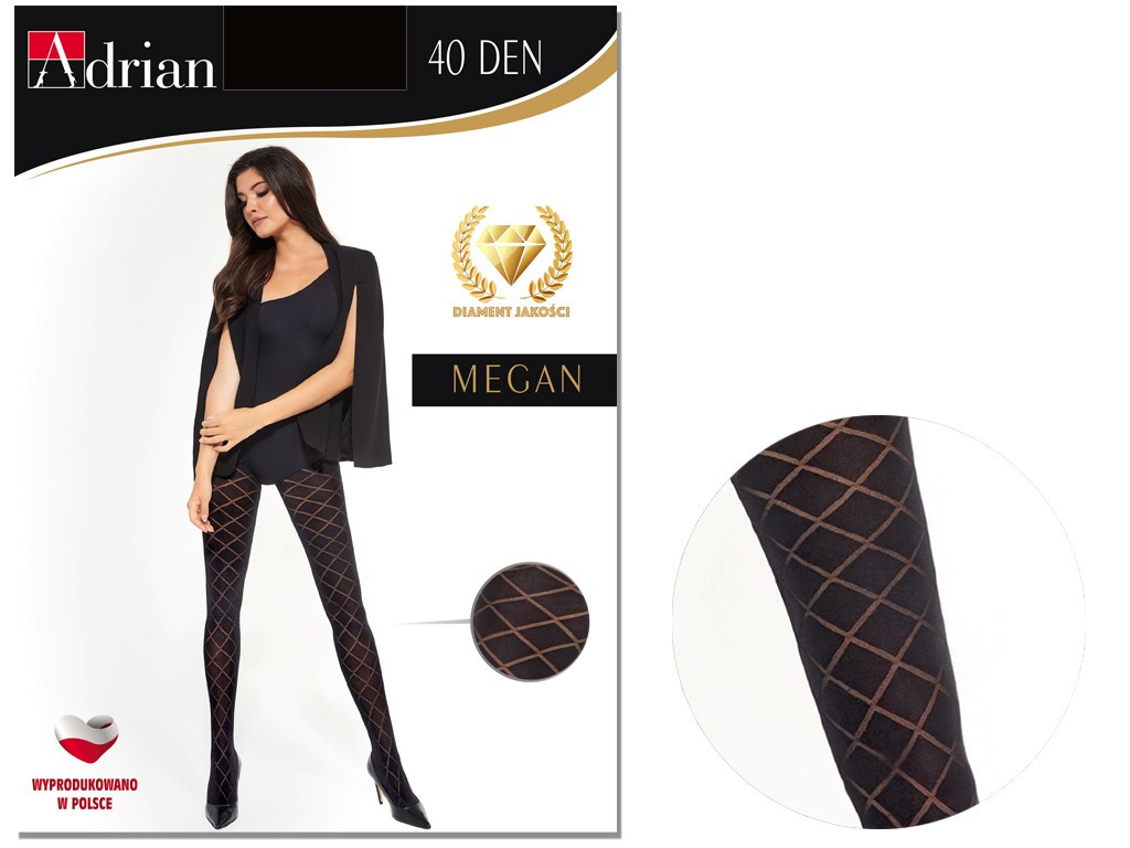 Megan Adrian 40 denieres harisnyanadrág - 3