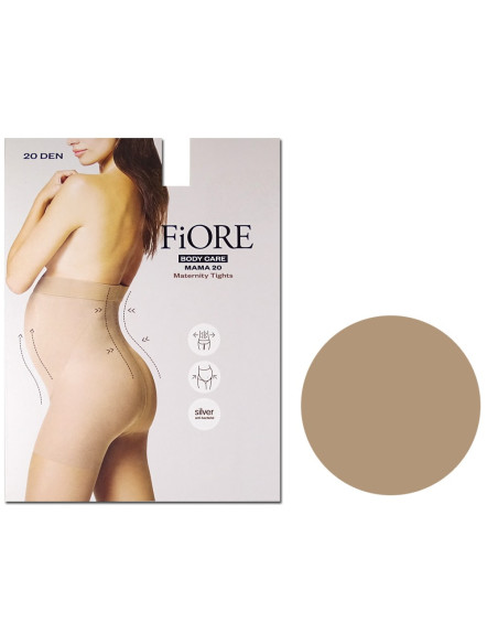 Microfibre maternity tights 20 den Fiore - 4 Microfibre maternity tights 20 den Fiore - 4