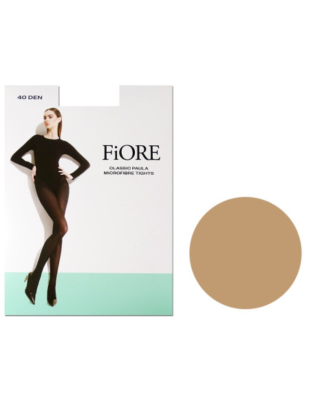 Smooth microfibre tights 40 bottom half-cover Paula - 9 Smooth microfibre tights 40 bottom half-cover Paula - 9