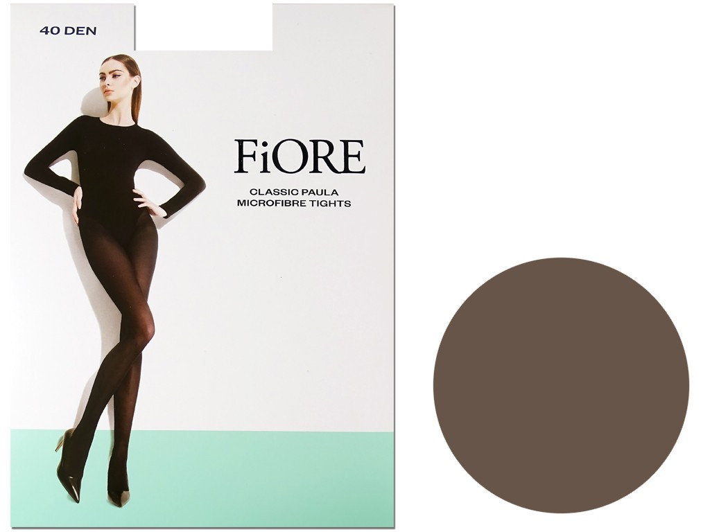 Smooth microfibre tights 40 bottom half-cover Paula - 15