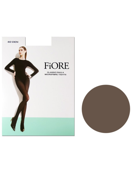 Smooth microfibre tights 40 bottom half-cover Paula - 15 Smooth microfibre tights 40 bottom half-cover Paula - 15