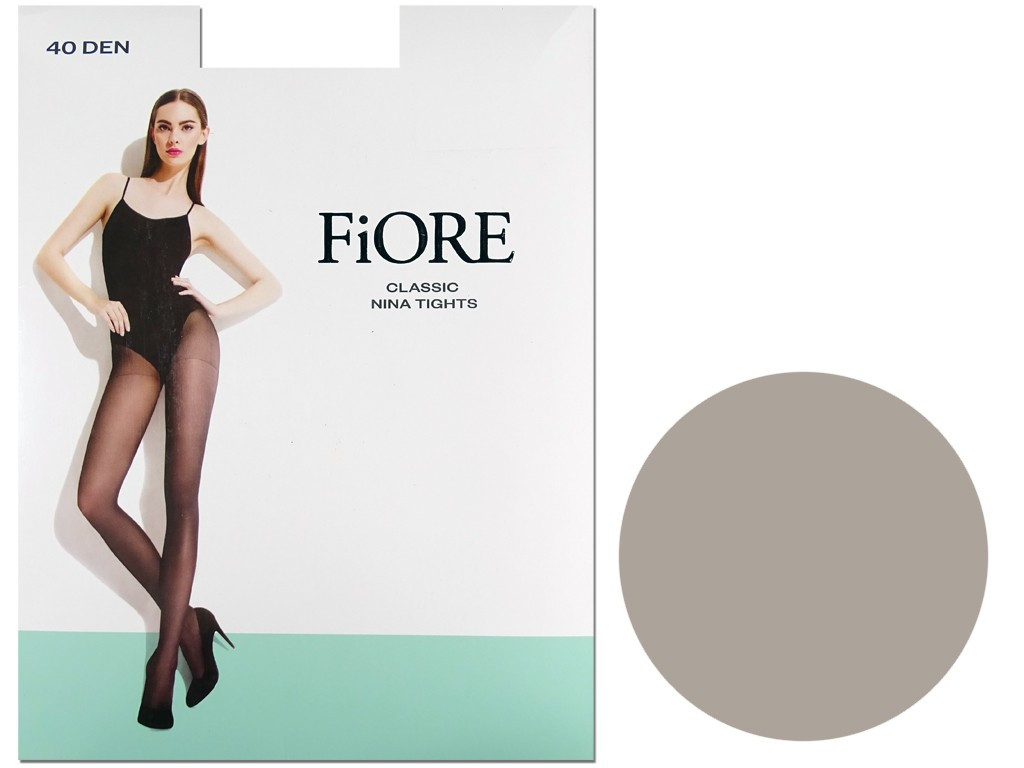 Lycra tights 40 bottom semi opaque and glossy NINA - 7