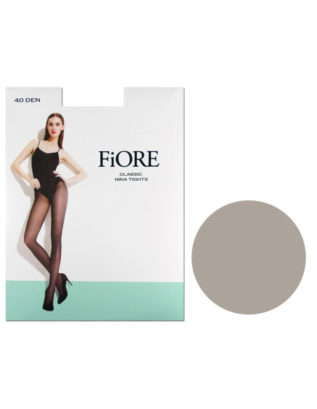 Lycra tights 40 bottom semi opaque and glossy NINA - 7 Lycra tights 40 bottom semi opaque and glossy NINA - 7