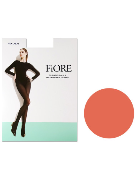 Smooth microfibre tights 40 bottom half-cover Paula - 16 Smooth microfibre tights 40 bottom half-cover Paula - 16