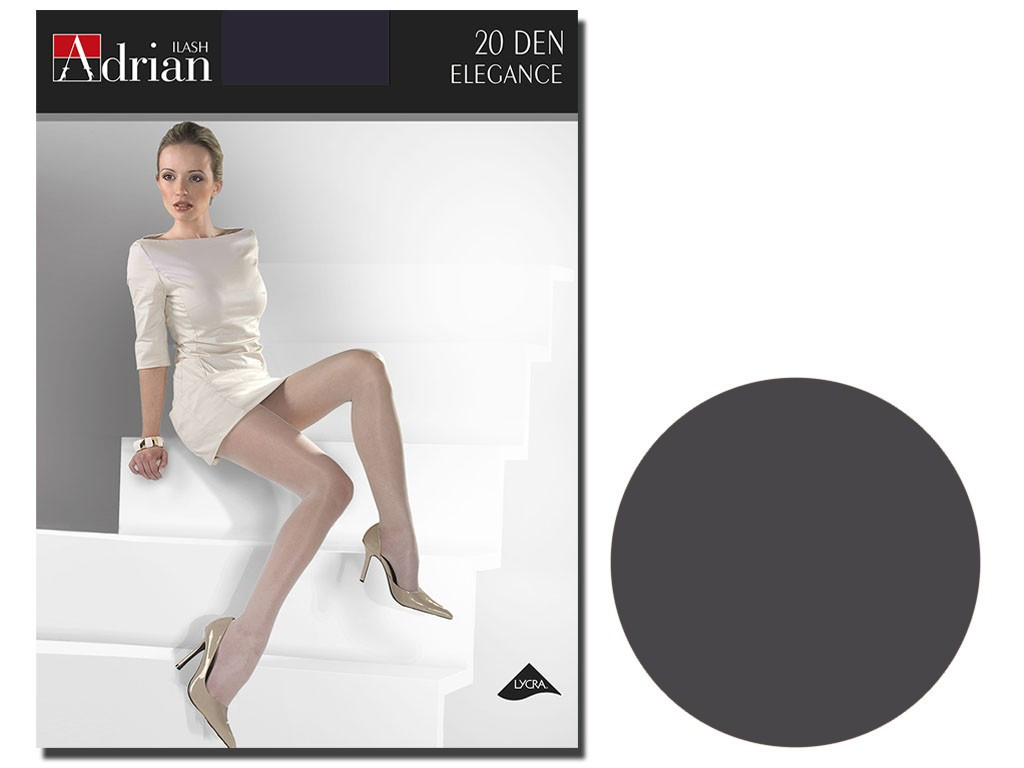Hladké polomatné pančuchy Lycra, 20 den - 14