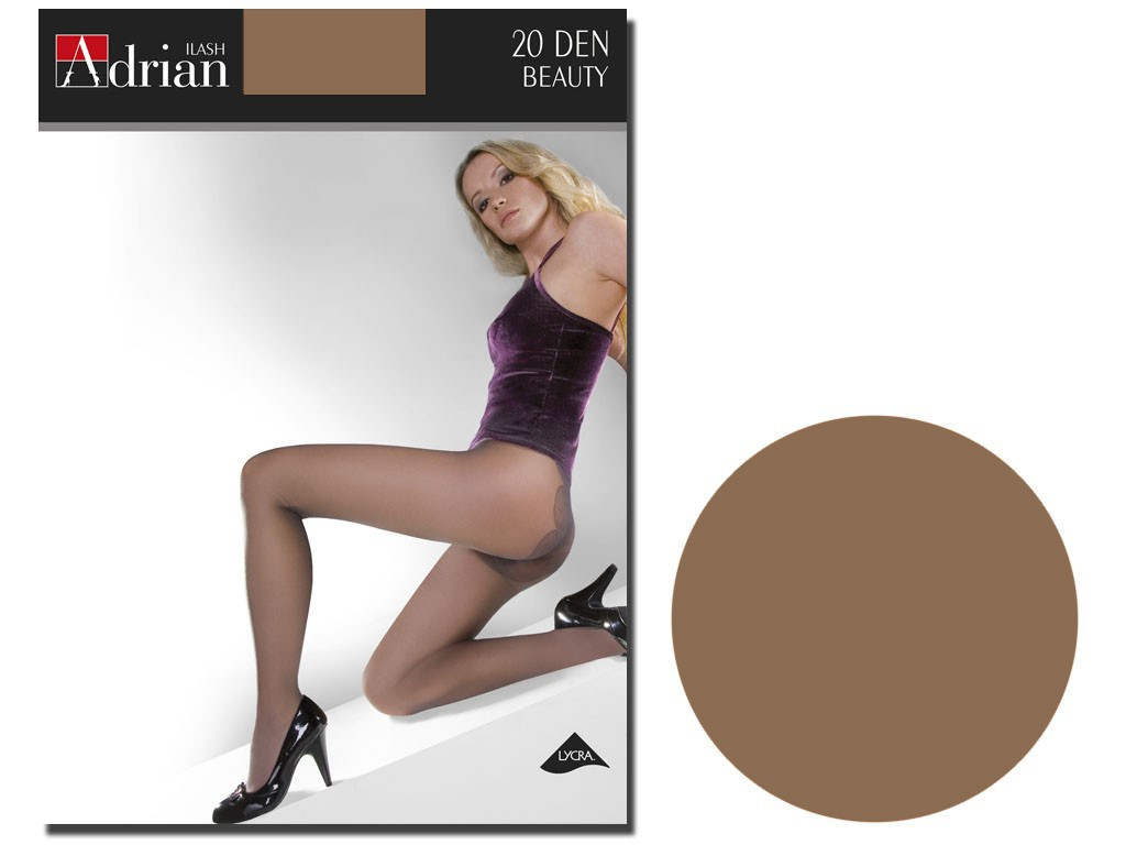 Beauty Adrian 20 denier hladké punčocháče - 17