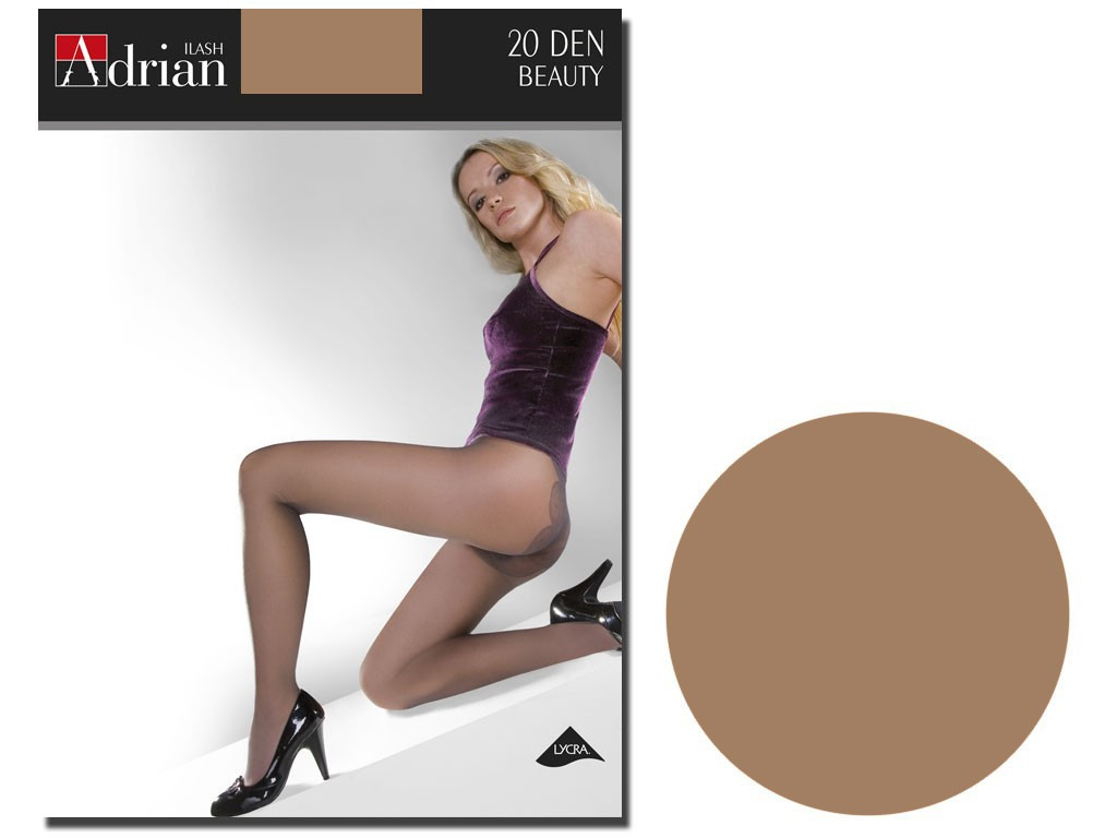Strumpfhose 20 den glatt Beauty Adrian
