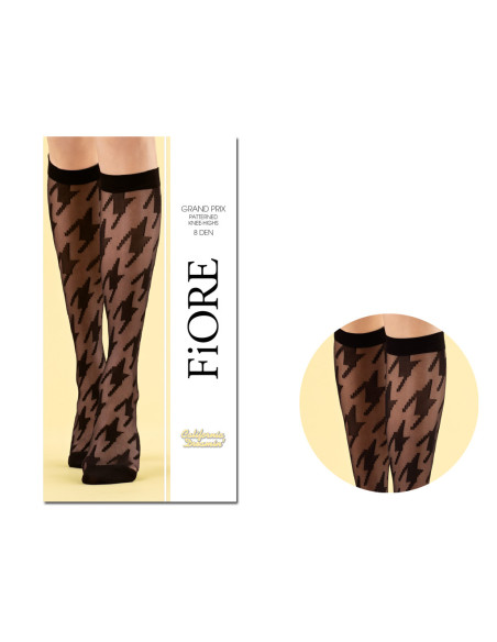 Chaussettes montantes Piepitka 8 den pour femmes - 4