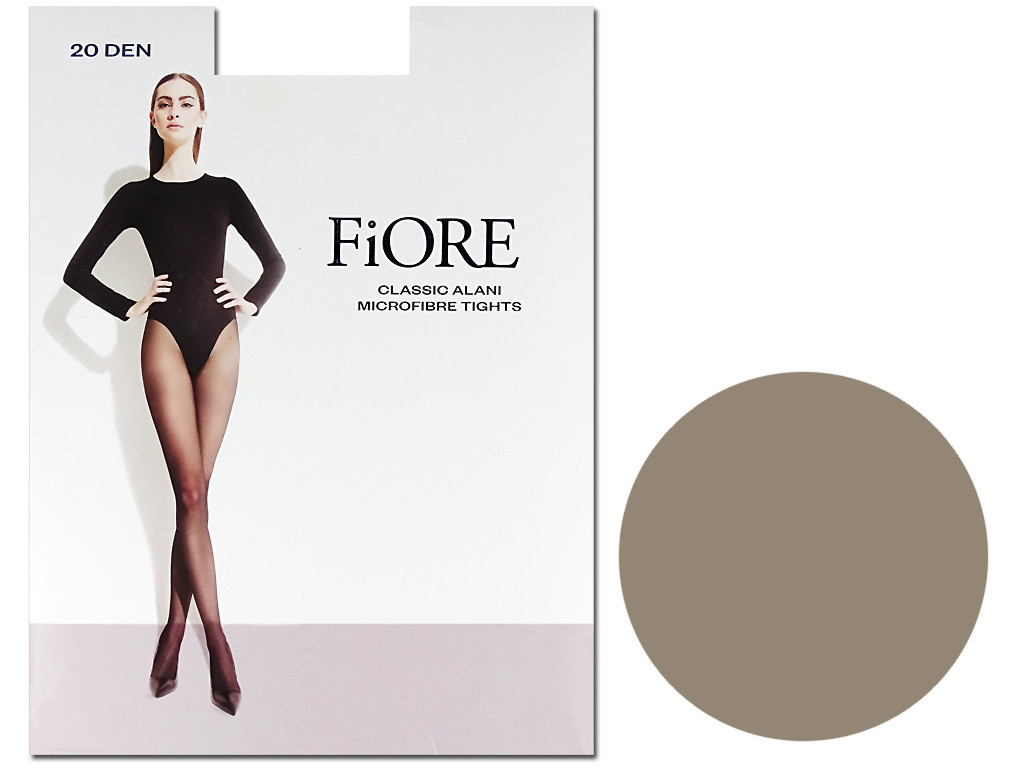 Sheer microfibre tights, panty-free 20den - 4