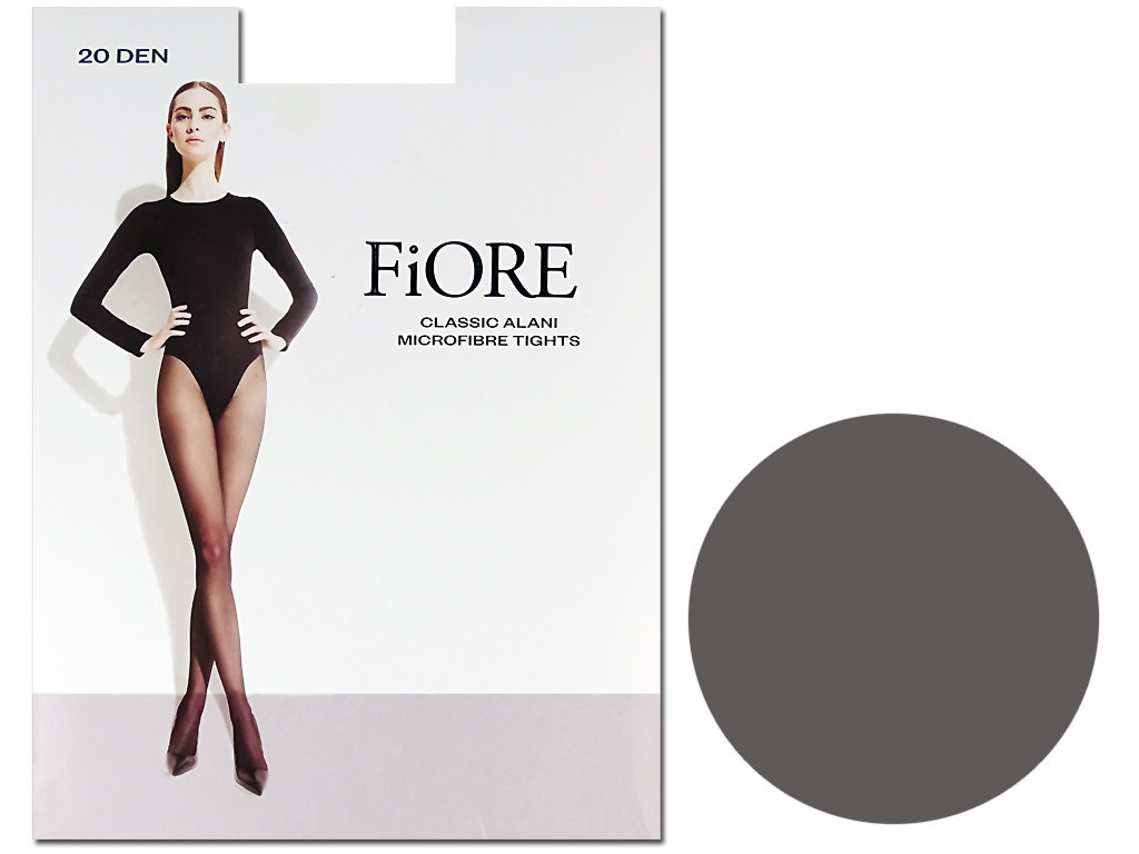 Sheer microfibre tights, panty-free 20den - 6