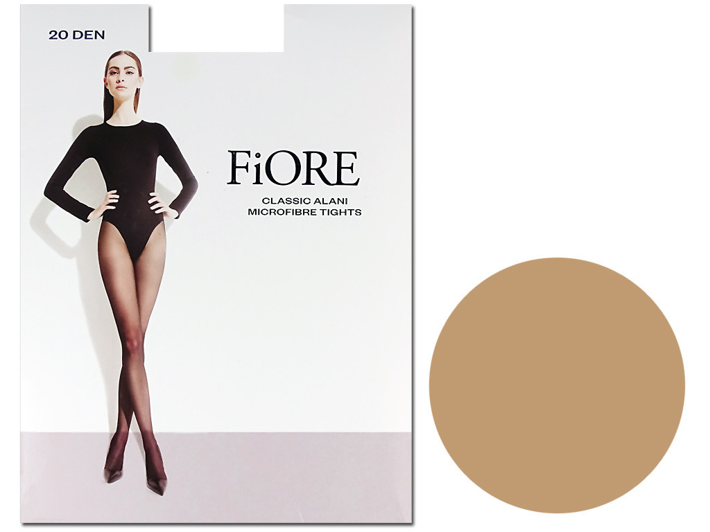 Sheer microfibre tights, panty-free 20den - 7