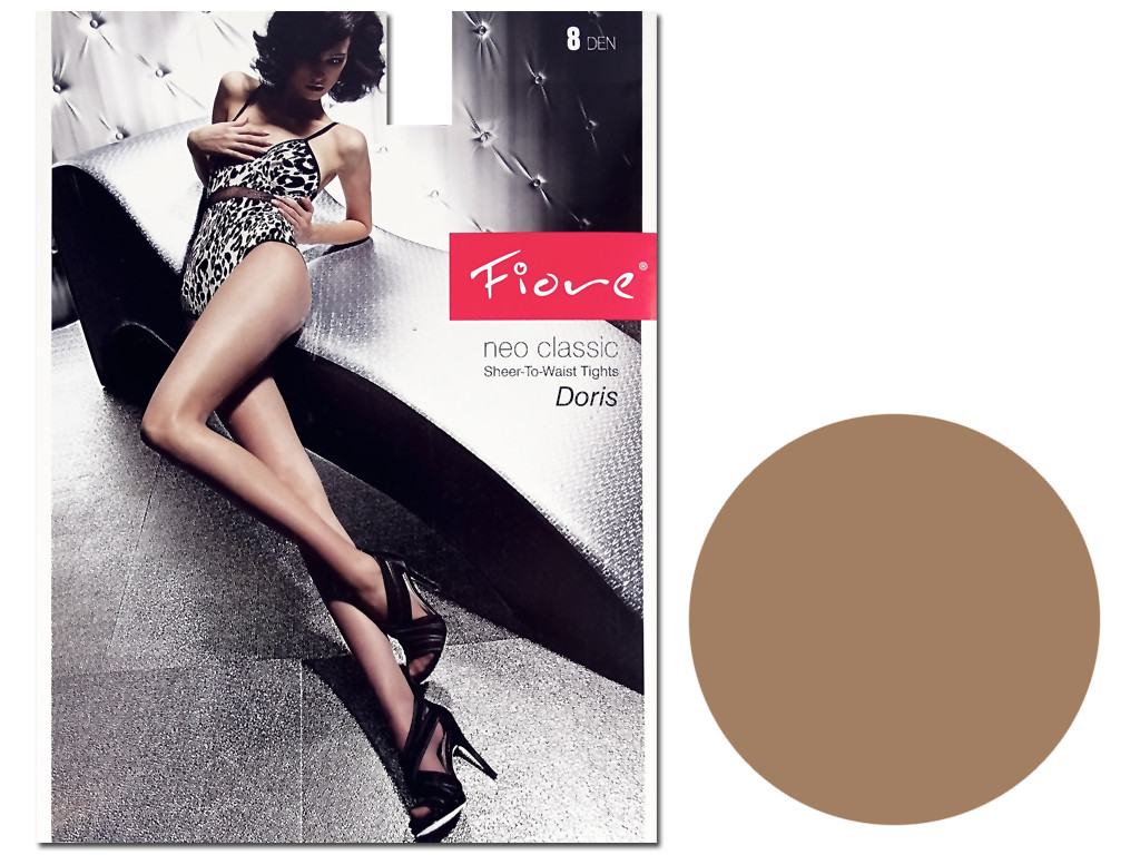 Thin smooth tights 8den with no pantyhose - 9