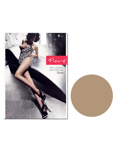 Thin smooth tights 8den with no pantyhose - 12 Thin smooth tights 8den with no pantyhose - 12