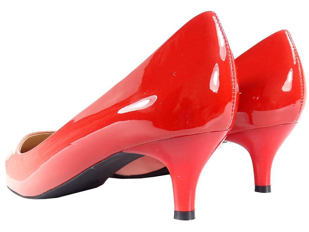 Zemi rozā ombre stiletto papēži sievietēm - 2