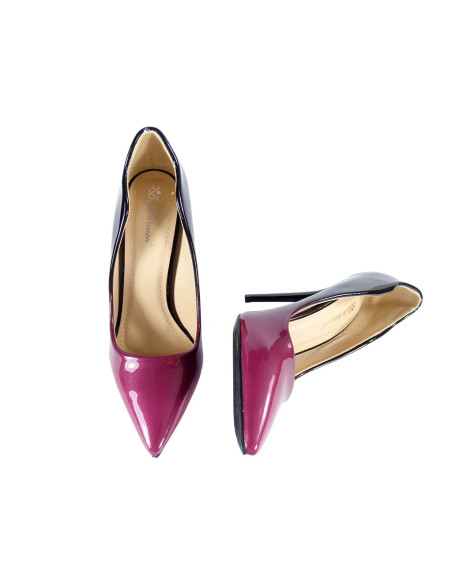 Talons aiguilles violets ombreux pour femmes - 5