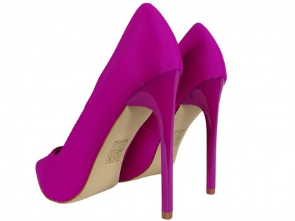 Women's high stilettos pink fushia - 2