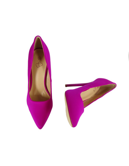 Women's high stilettos pink fushia - 5