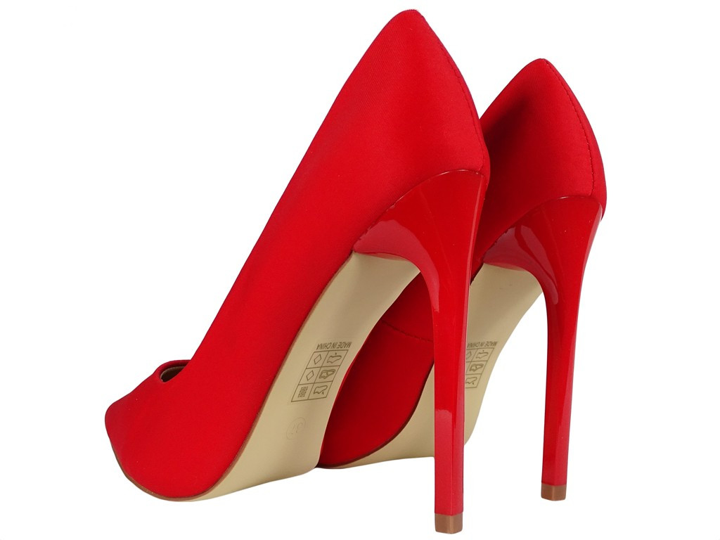 Talons hauts rouges pour femmes - 2