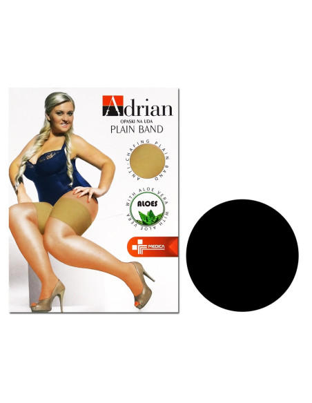 Taille Plus bandes de cuisses lisses - 3