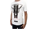 Balts vīriešu t-krekls ar erotisku rakstu - 1