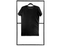 Černé bavlněné tričko sexy vzor - 3