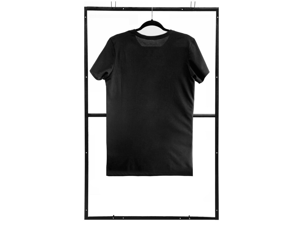 Czarny t-shirt męski z erotycznym nadrukiem - 3
