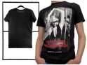 Men's black t-shirt with erotic print - 4