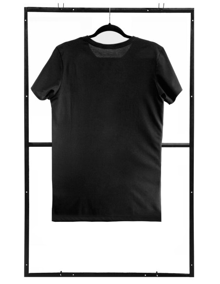 Erotic print men's t-shirt black - 4