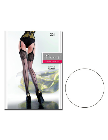 Stockings for the Edvige 20 den belt with stitching - 5 Stockings for the Edvige 20 den belt with stitching - 5