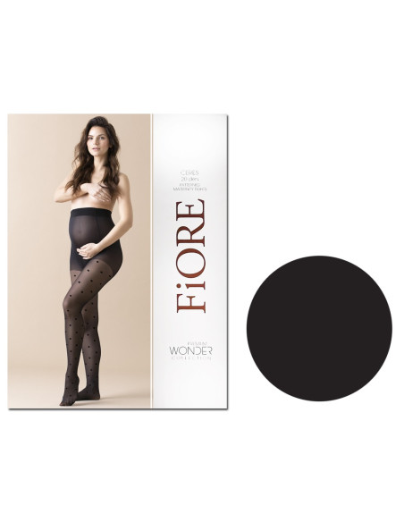 Maternity tights polka dots stripes 20den - 3