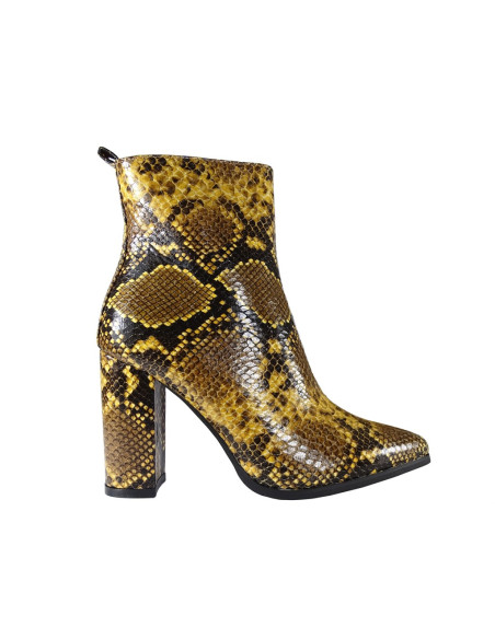 Schlangenhaut Schlange Stiefel Damen Öko-Leder - 1