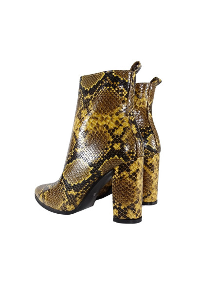 Serpentine snake boots ladies eco leather - 2