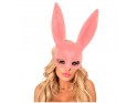 Ružová králičia maska na oči - 1