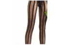 20den tights with black vertical stripes - 2